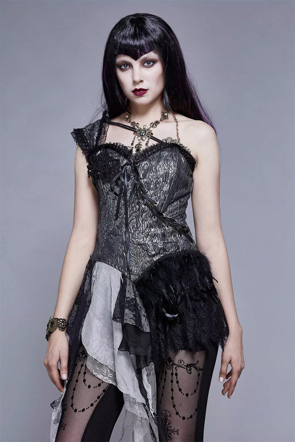 Immortal Victorian Goth Necklace - jewelry - VampireFreaks - Devil Fashion