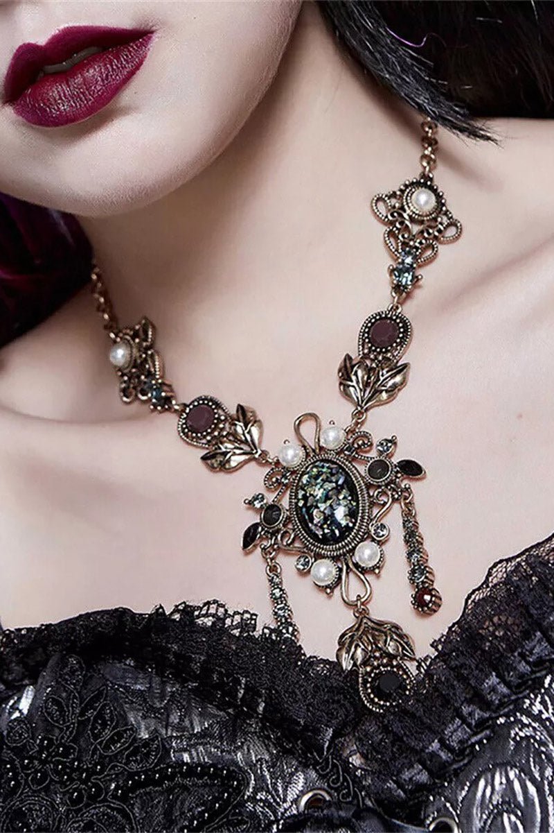 Immortal Victorian Goth Necklace - jewelry - VampireFreaks - Devil Fashion