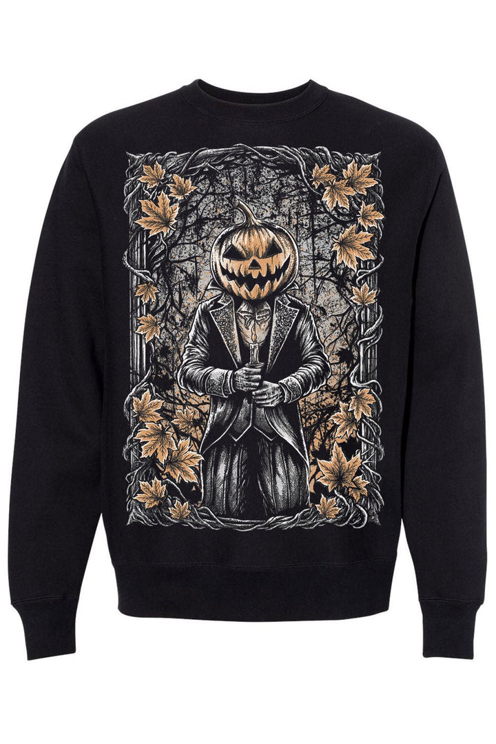 Jack - O - Lantern Gentleman Sweatshirt - mens outerwear - VampireFreaks - VampireFreaks