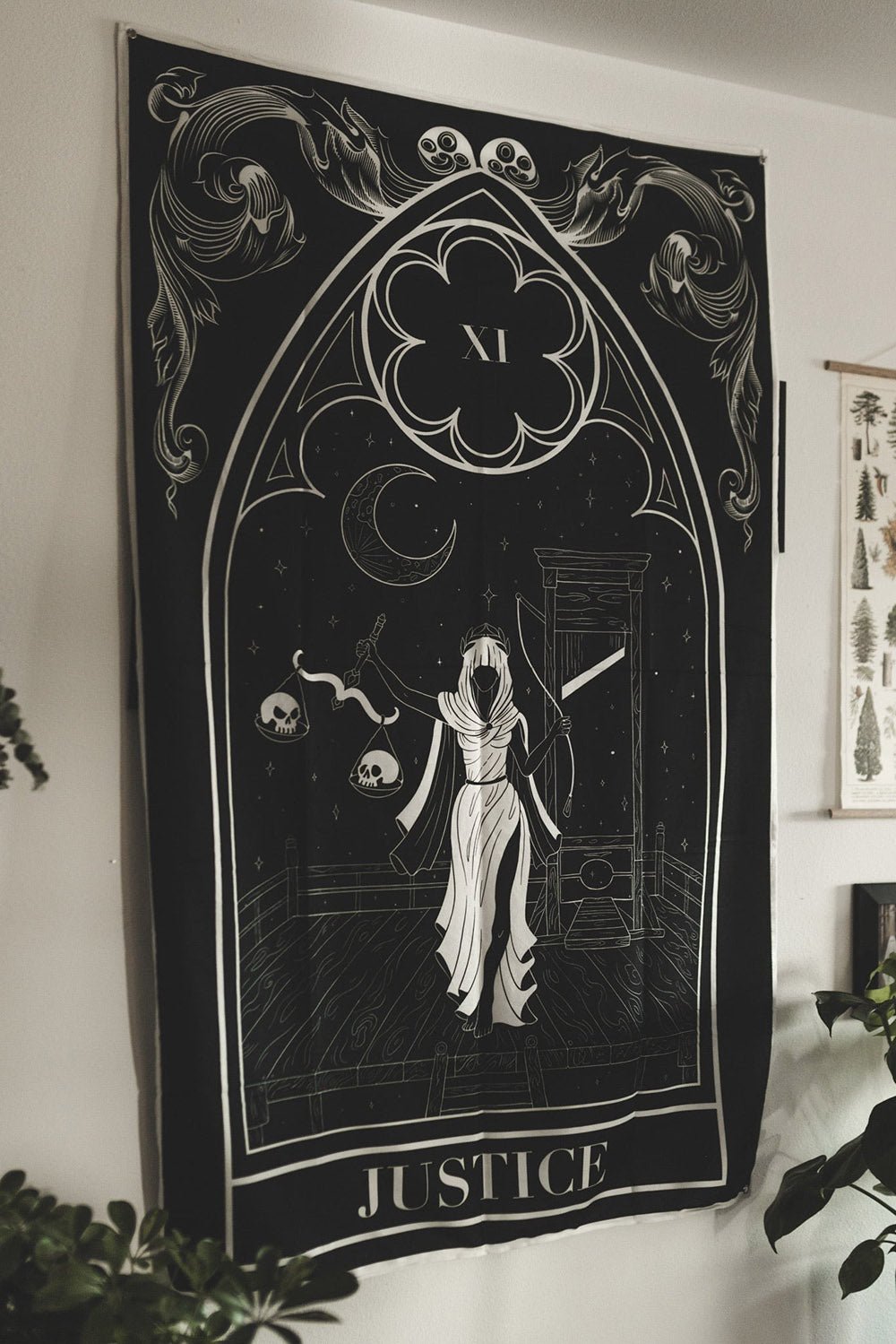 Justice Tapestry - housewares - VampireFreaks - The Pretty Cult