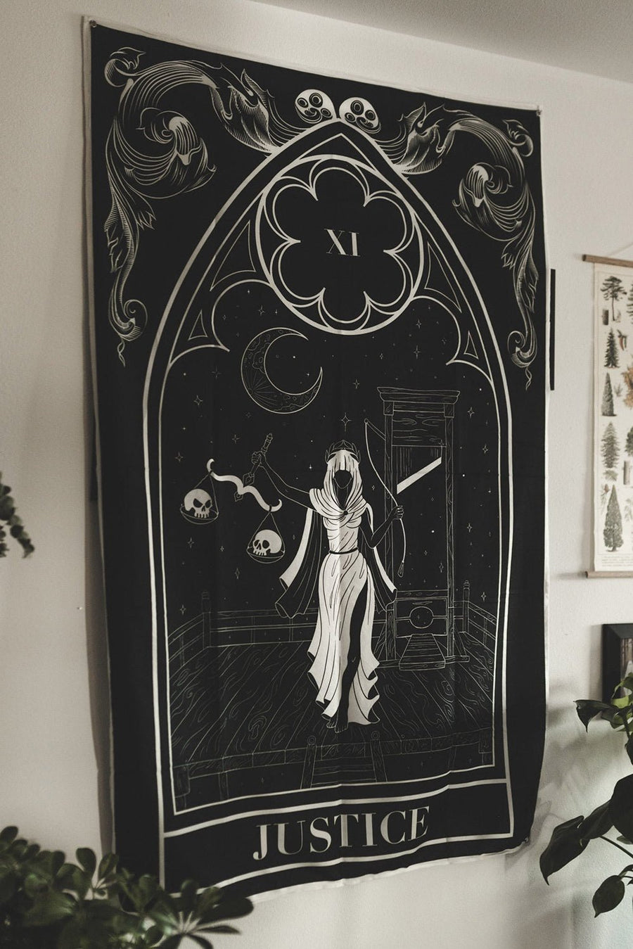 Justice Tapestry - housewares - VampireFreaks - The Pretty Cult