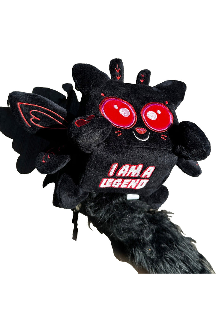 creepy cute mothman cat plush toy