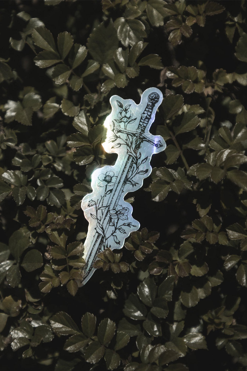 medieval goth sword sticker