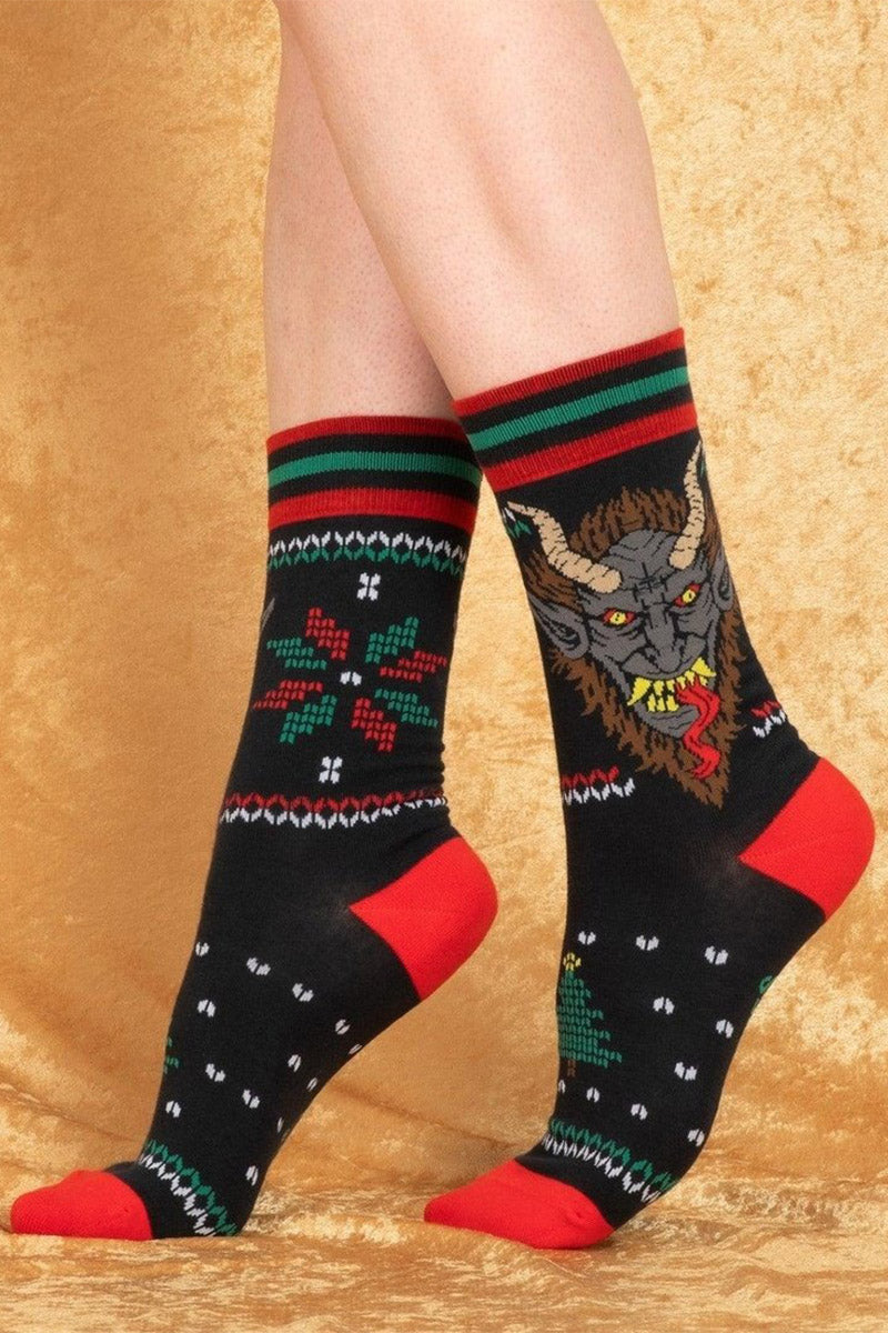 gothic christmas socks