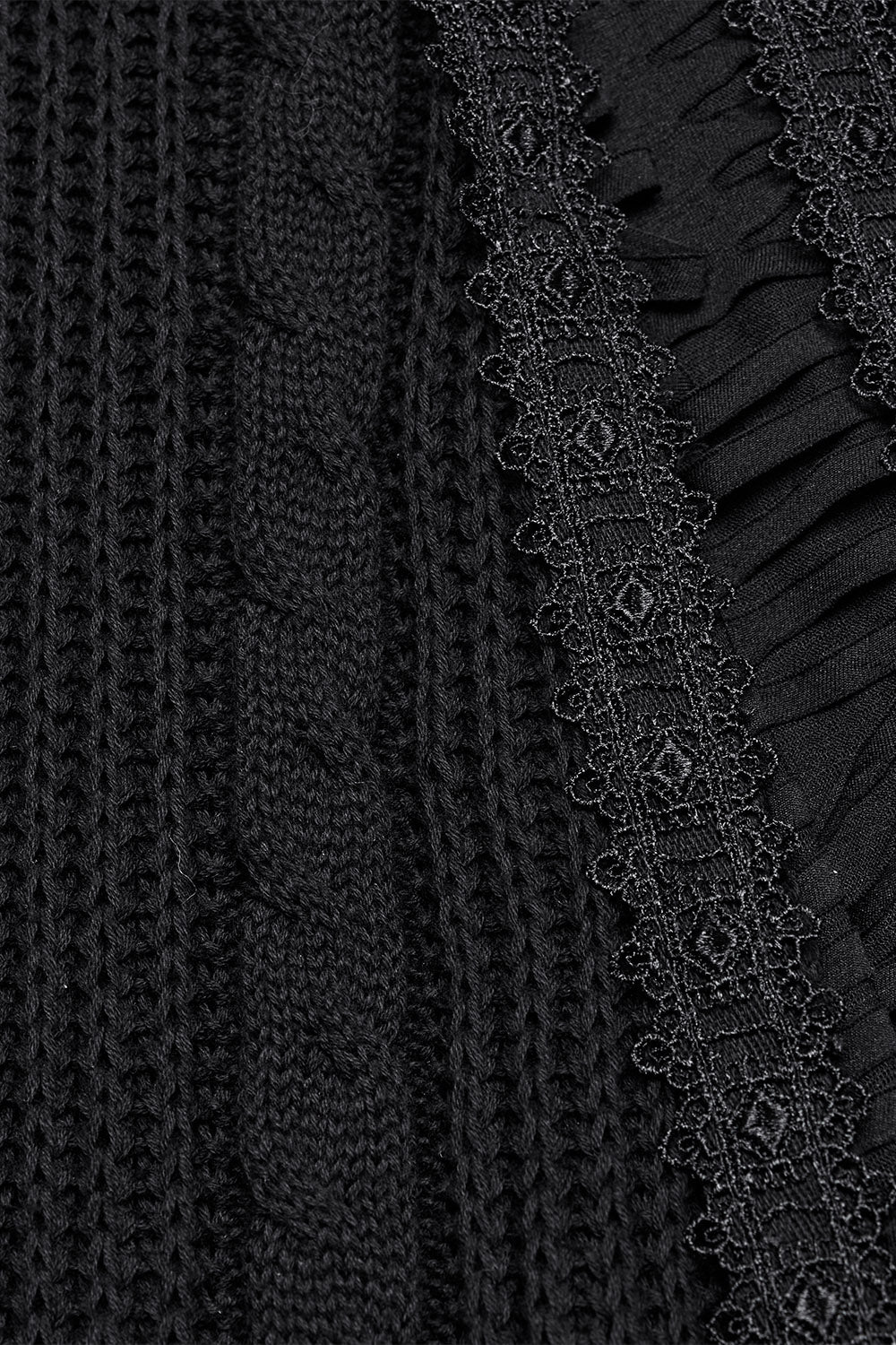high rise embroidered gothic maxi skirt by punk ave