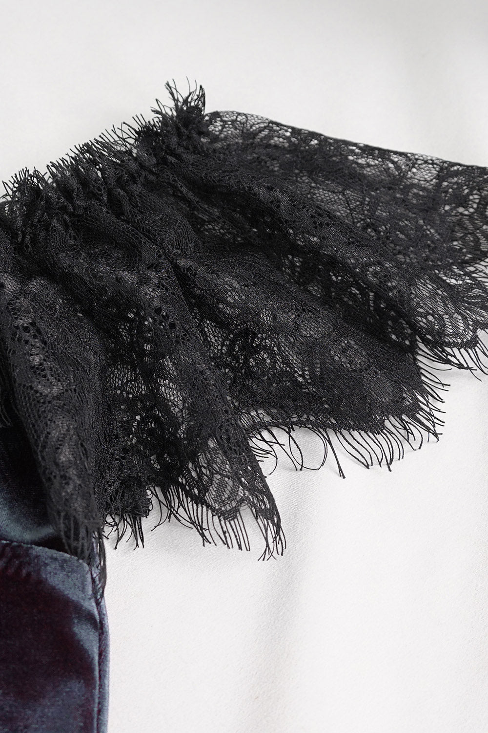 embroidered gothic top