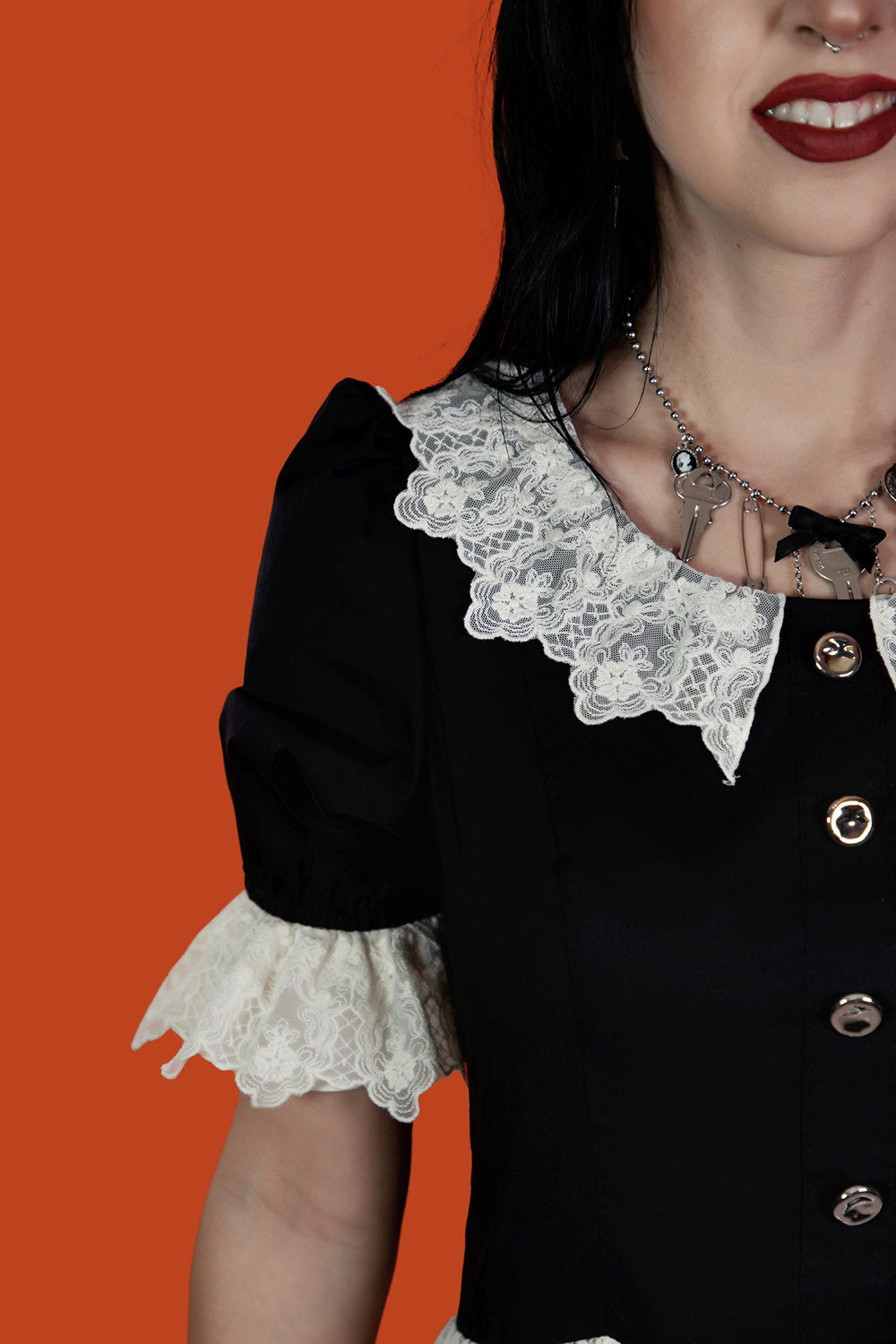 womens ruffle dress