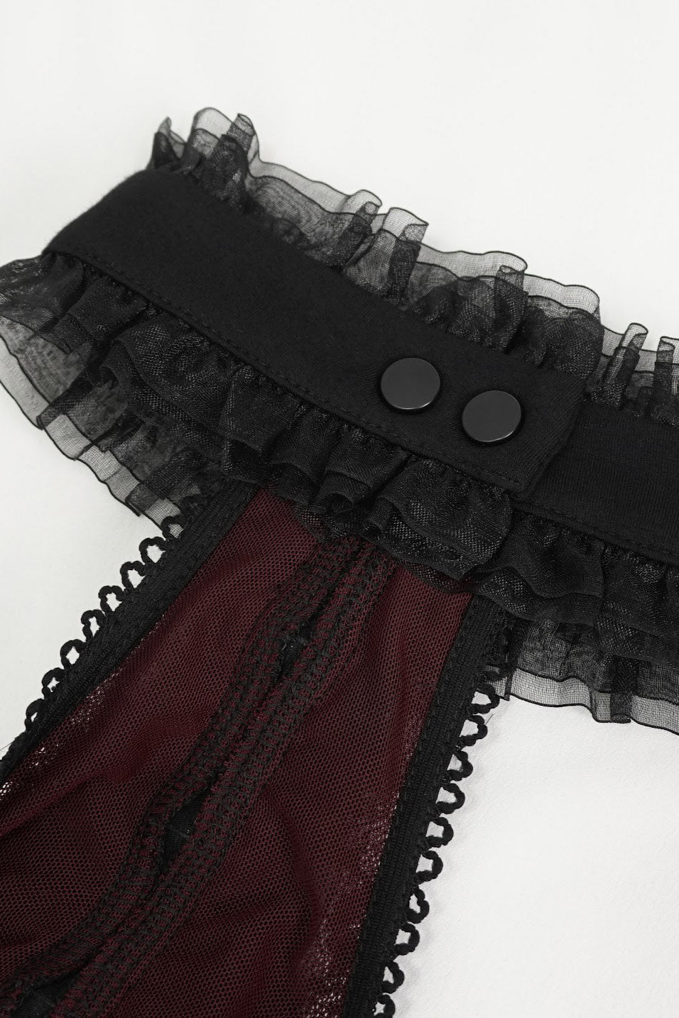 mesh black off shoulder blouse