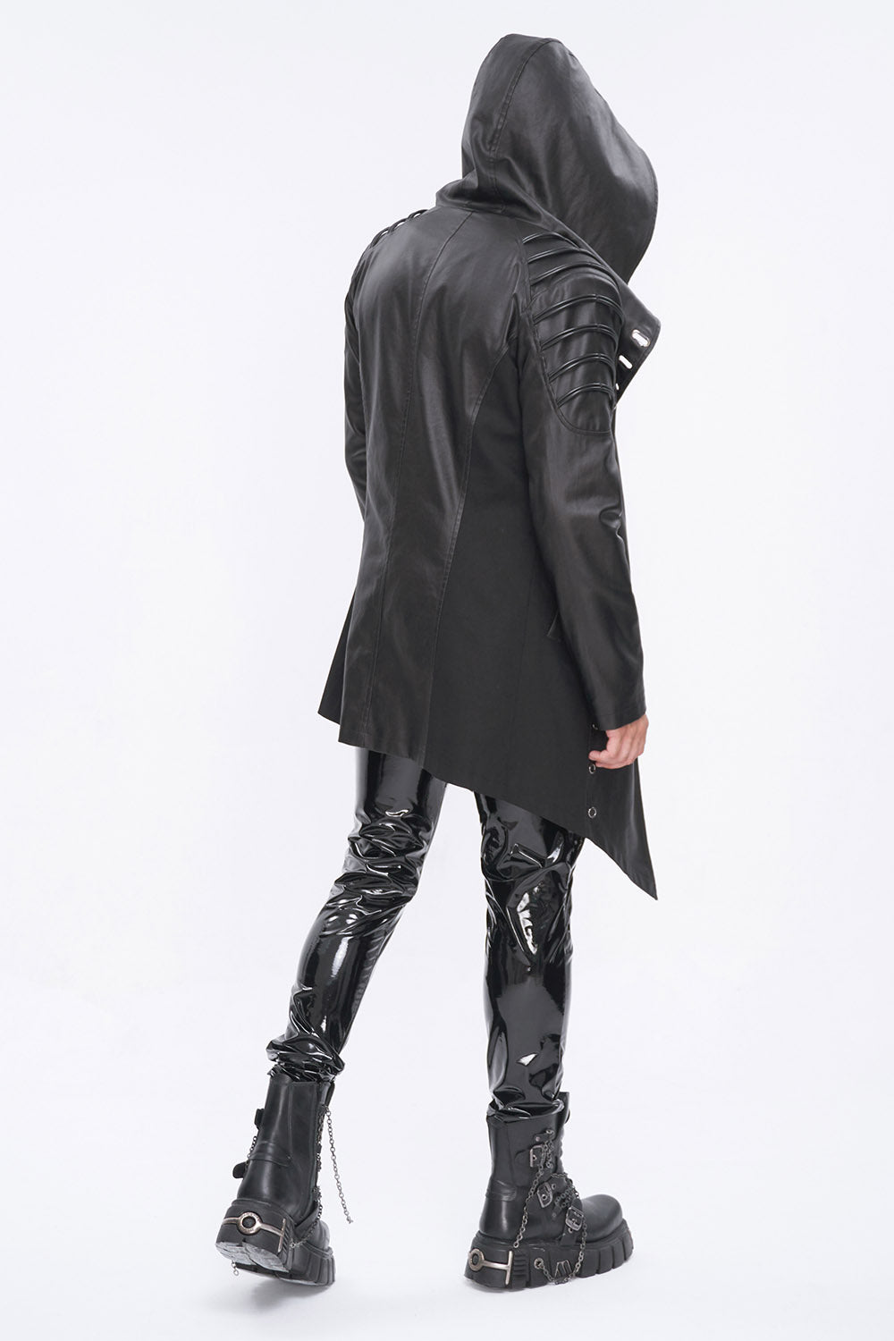 faux leather jacket for men