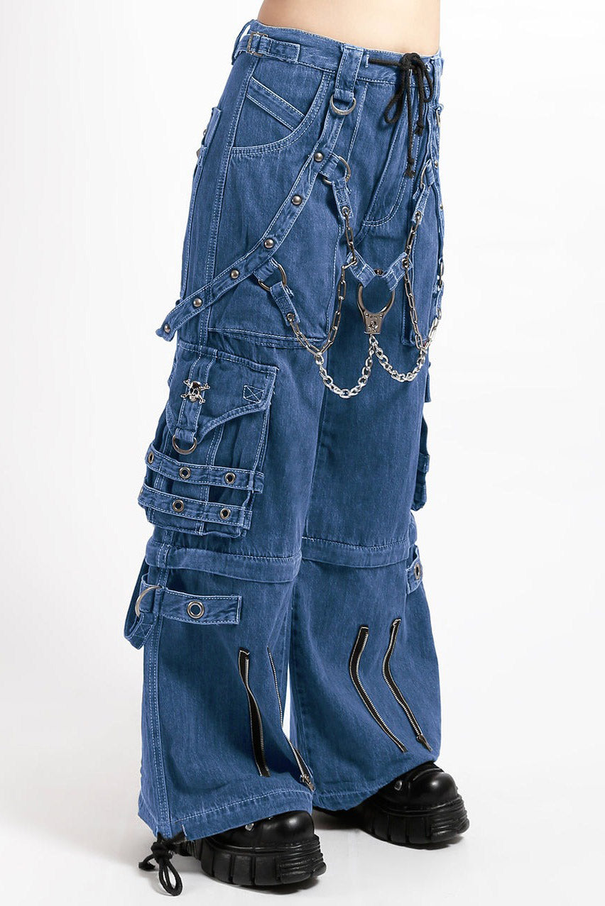 chain strap trousers for women