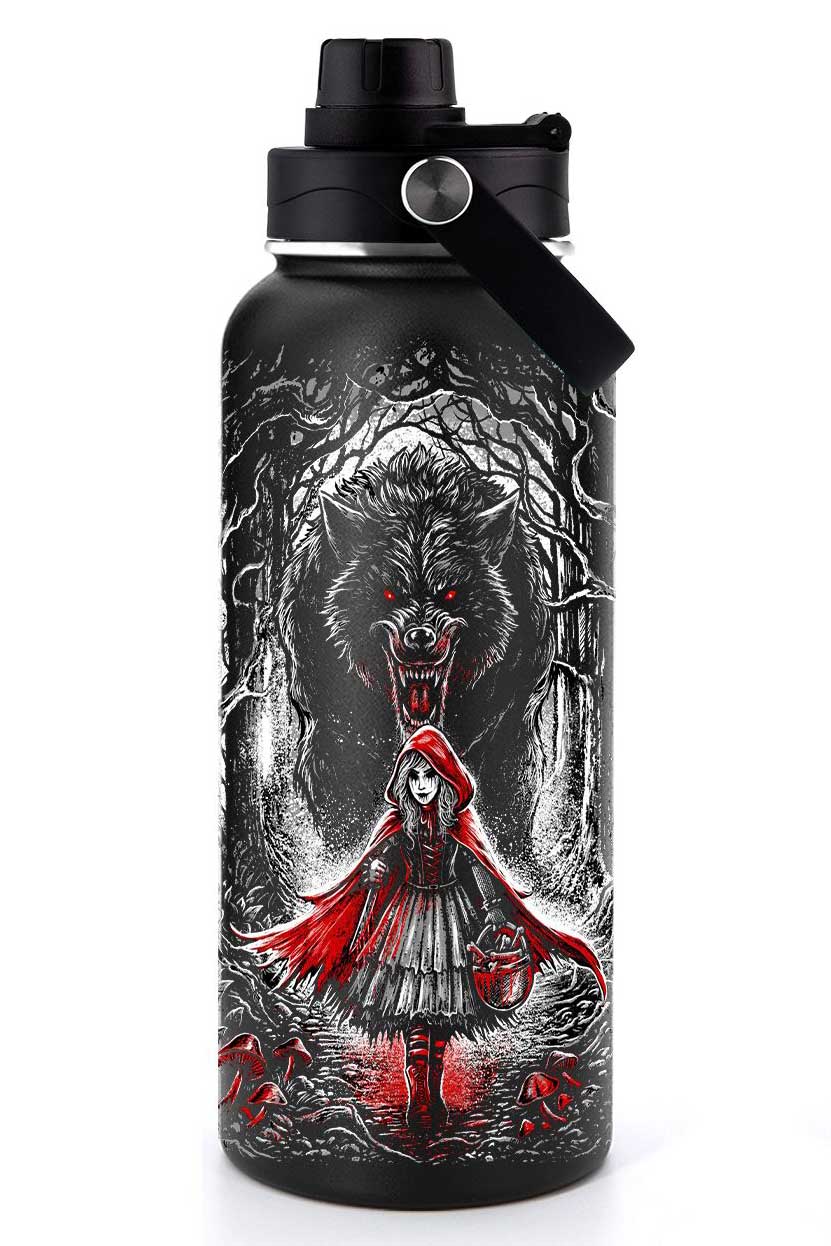 dark fairytale water bottle