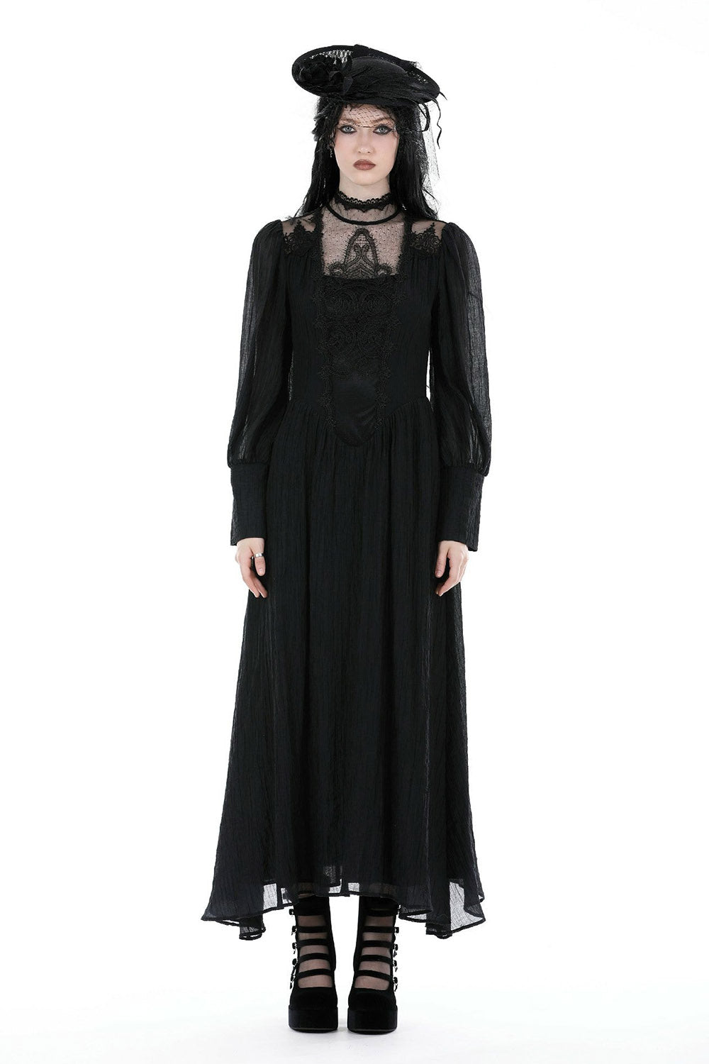 womens gothic wedding hat