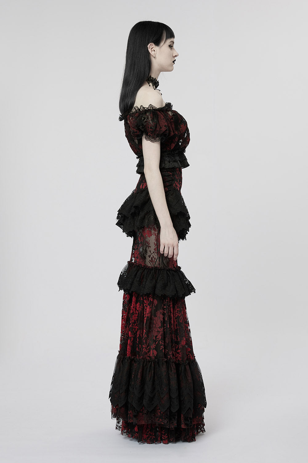womens mermaid tail gothic skirt