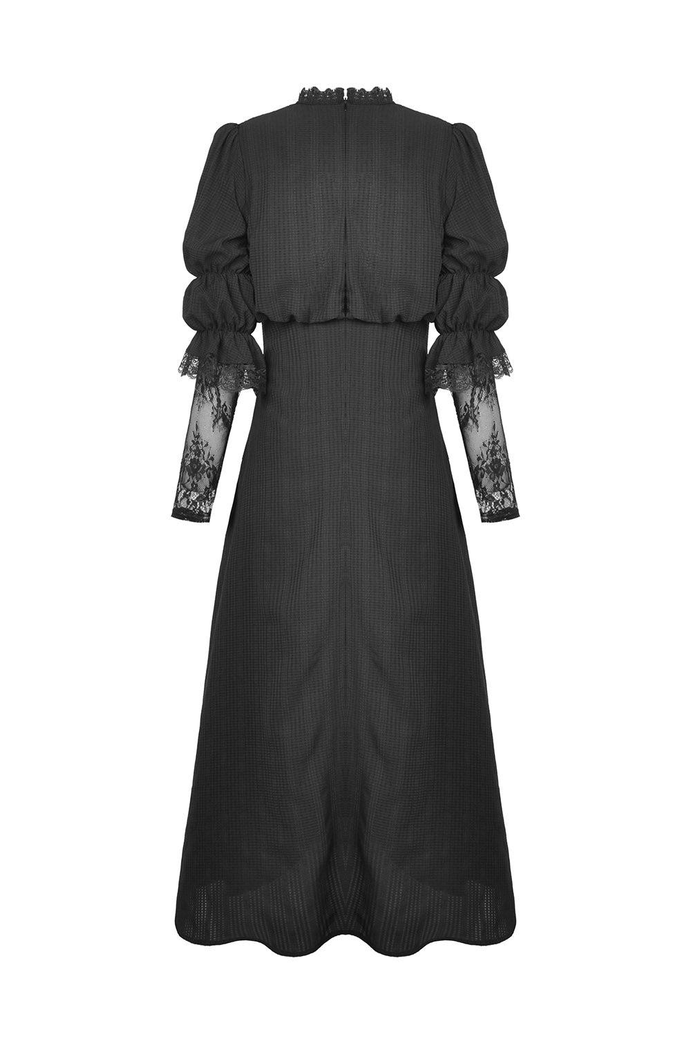 women in black dress