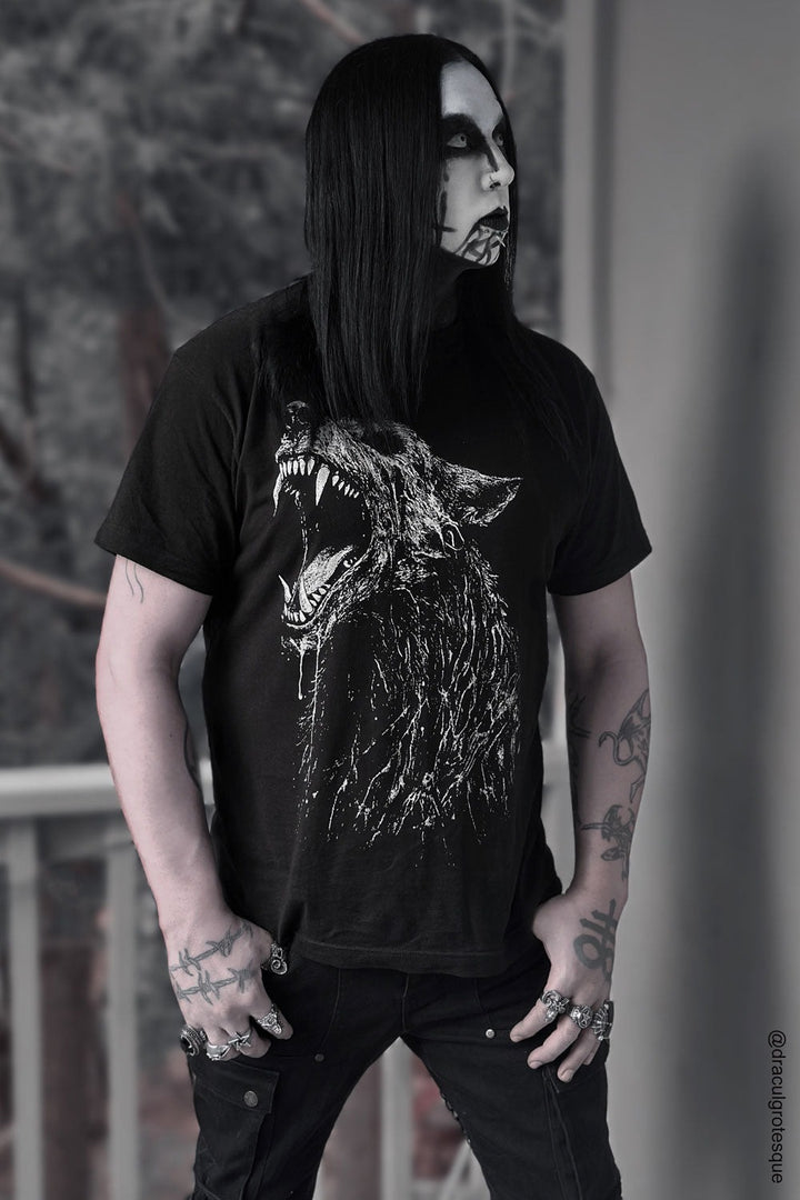 mens werewolf shirt