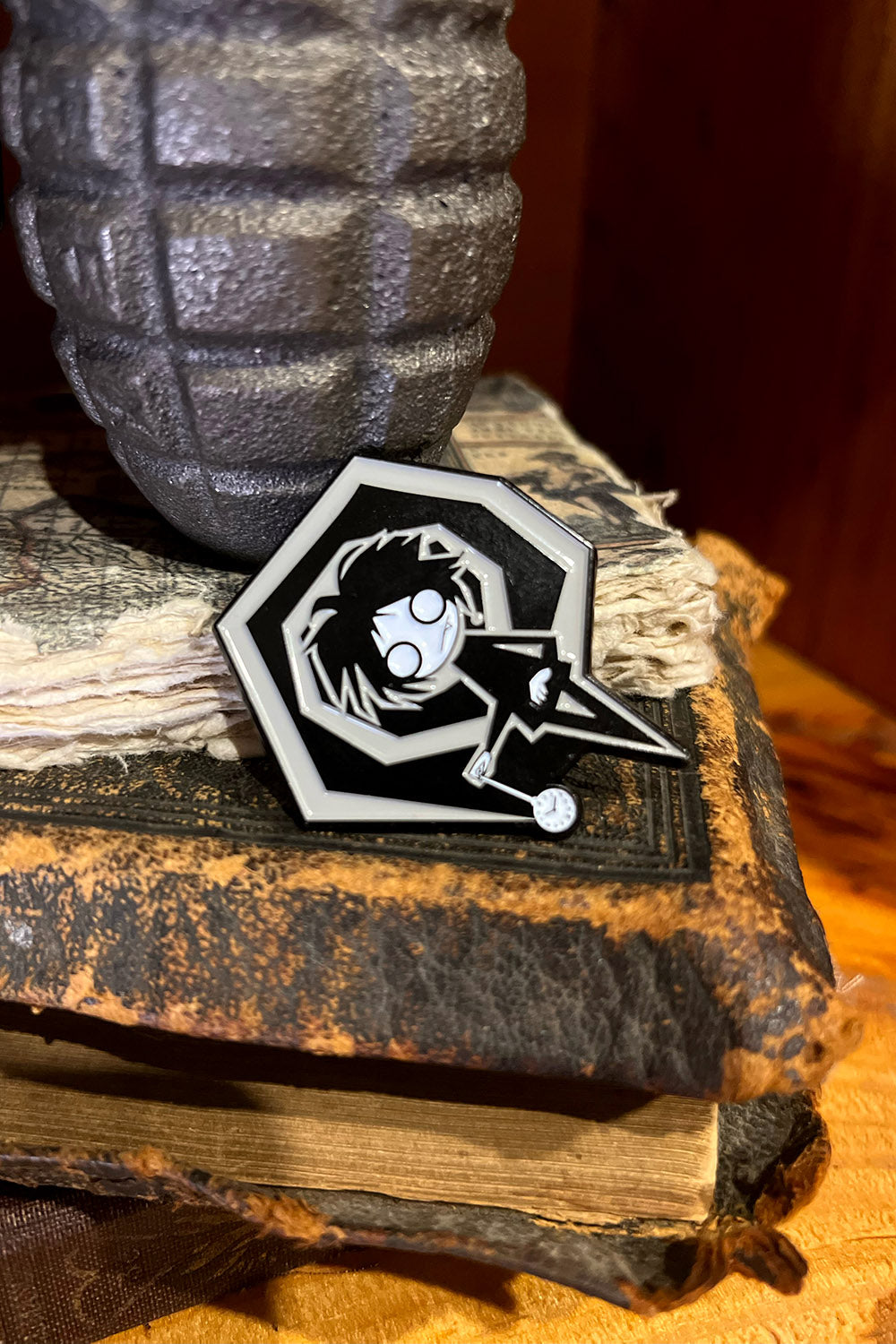 Zeitnehmer Emaille Pin