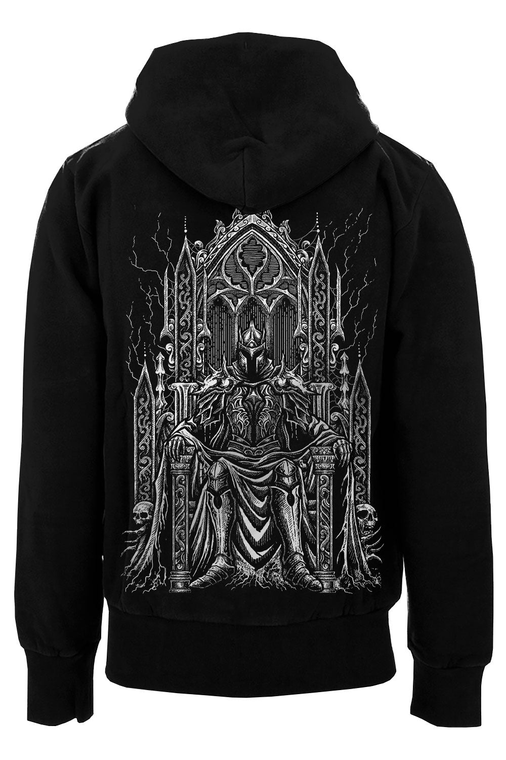 Medieval Knight Hoodie [Metallic Silver] – VampireFreaks