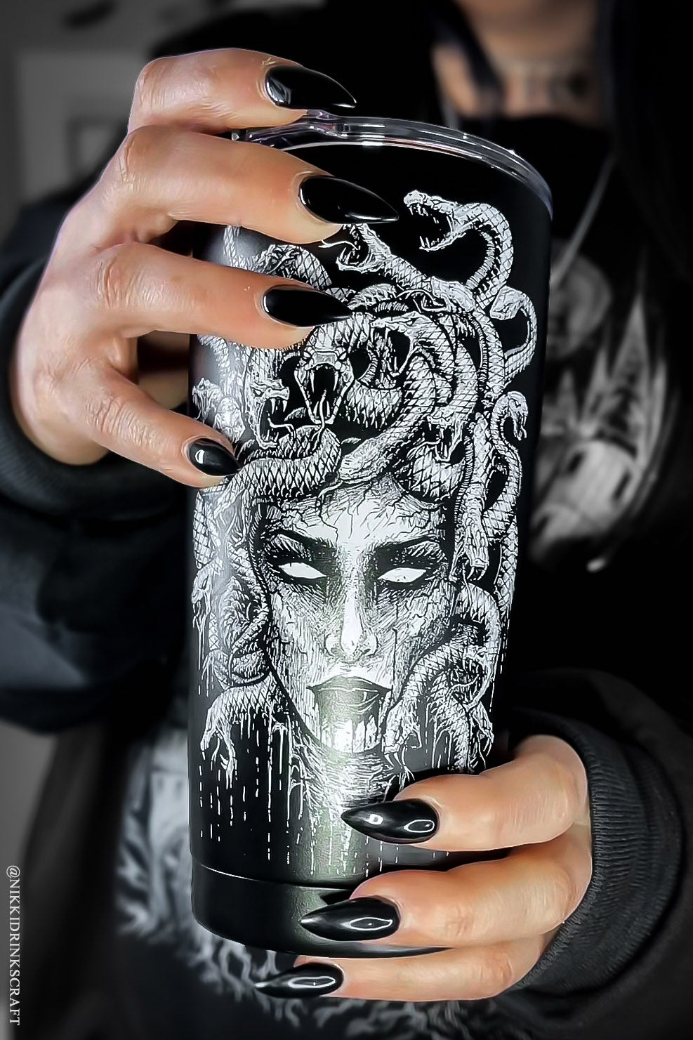 medusa coffee cup to go made of stainless steel