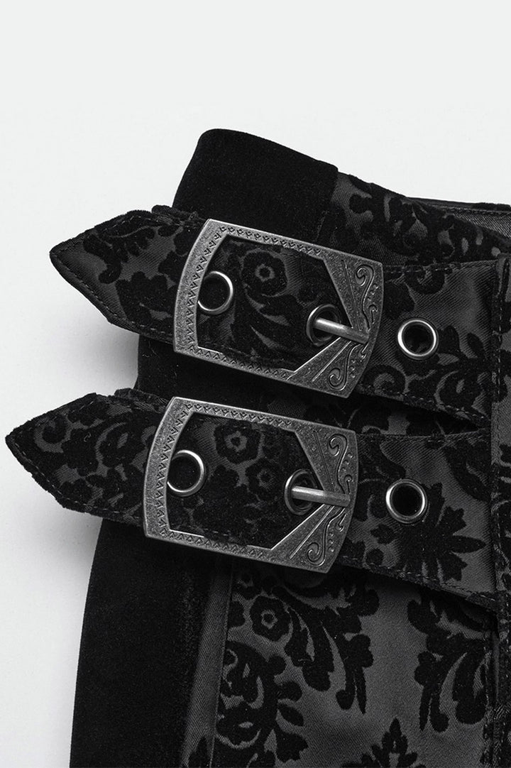 ornate buckle vampire gothic vintage inspired pants