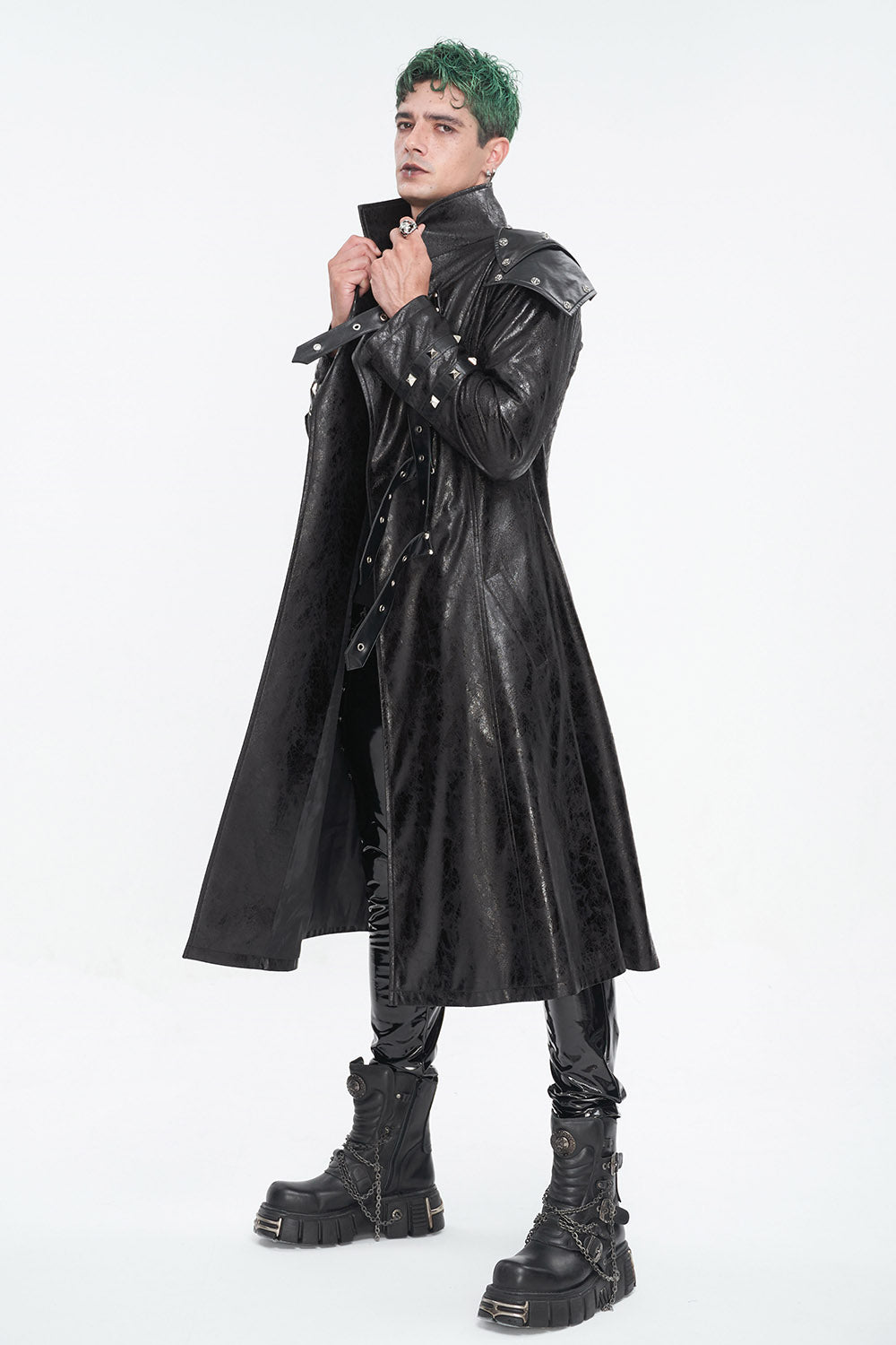 mens medieval goth jacket