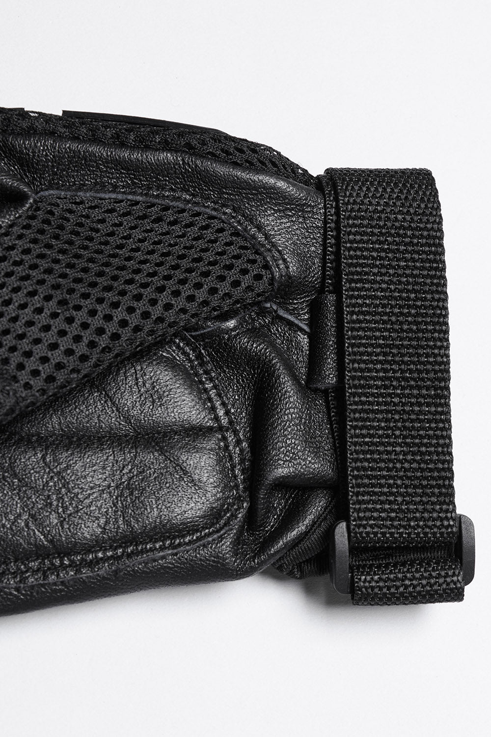 genuine leather mens goth gloves