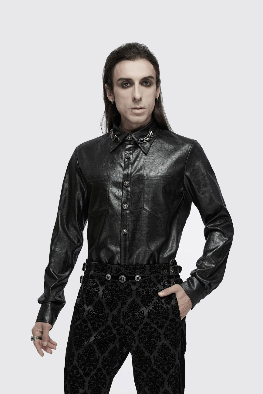 mens plus size goth pants