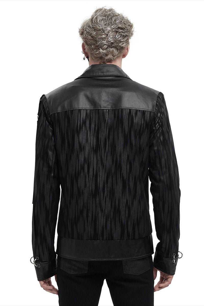 Pierced Leather Shacket