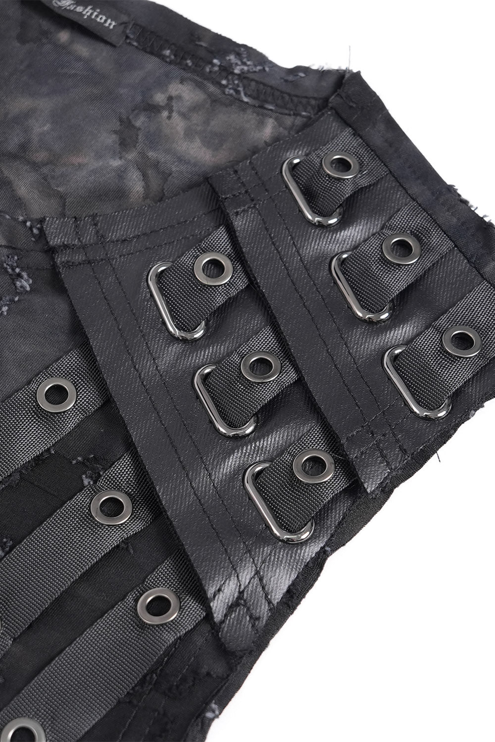 mens d-ring punk tank top