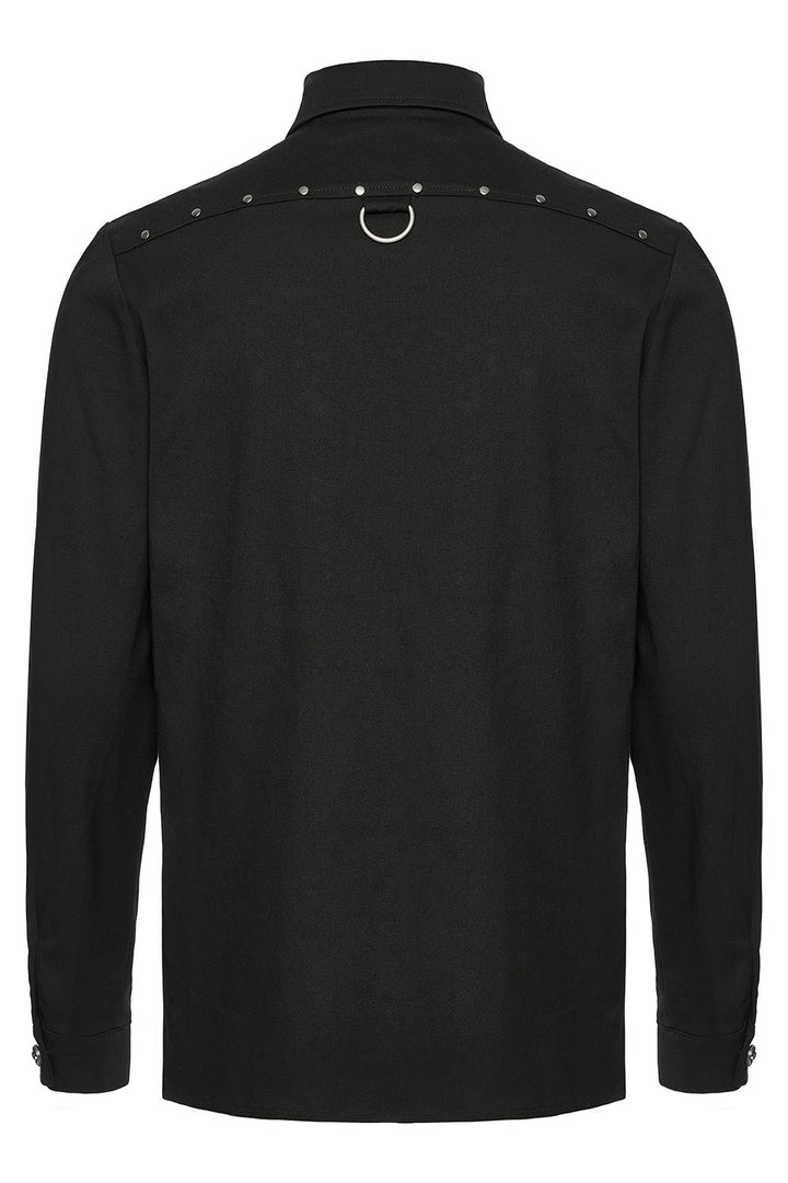 mens Gothic collared shirt
