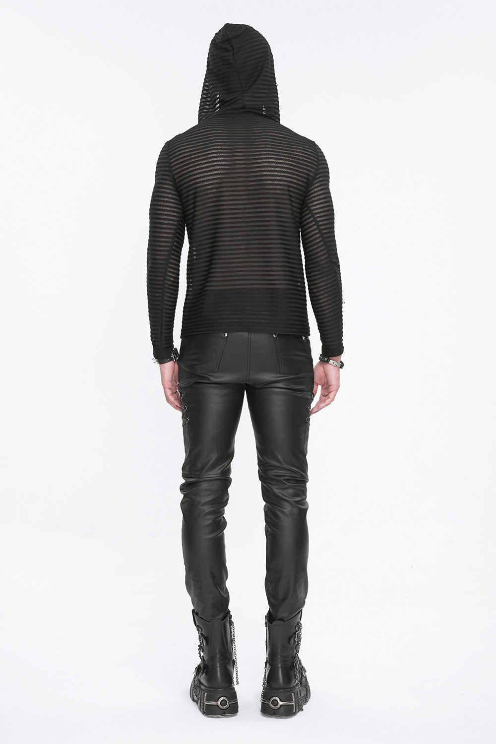 medieval goth top for men