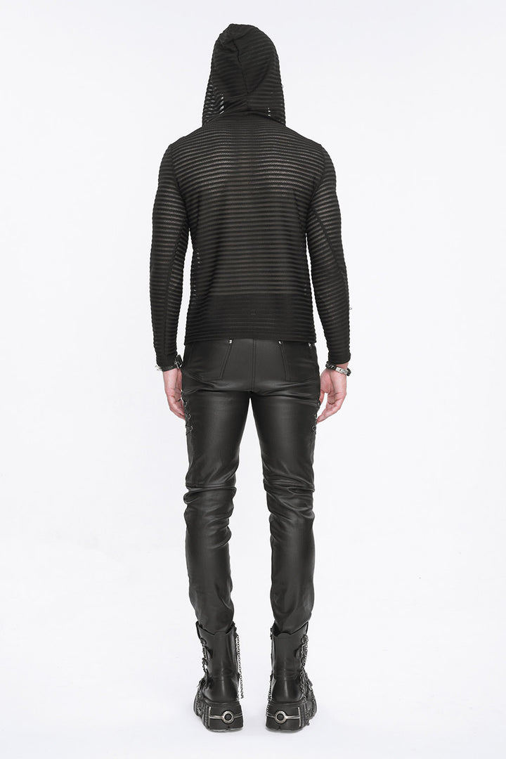 medieval goth top for men