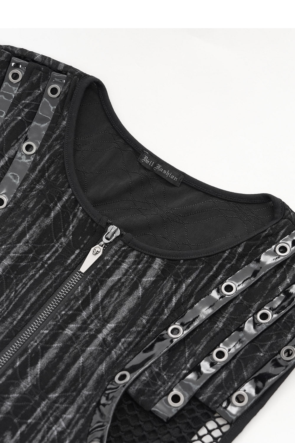 mens wasteland tank top with eyelets