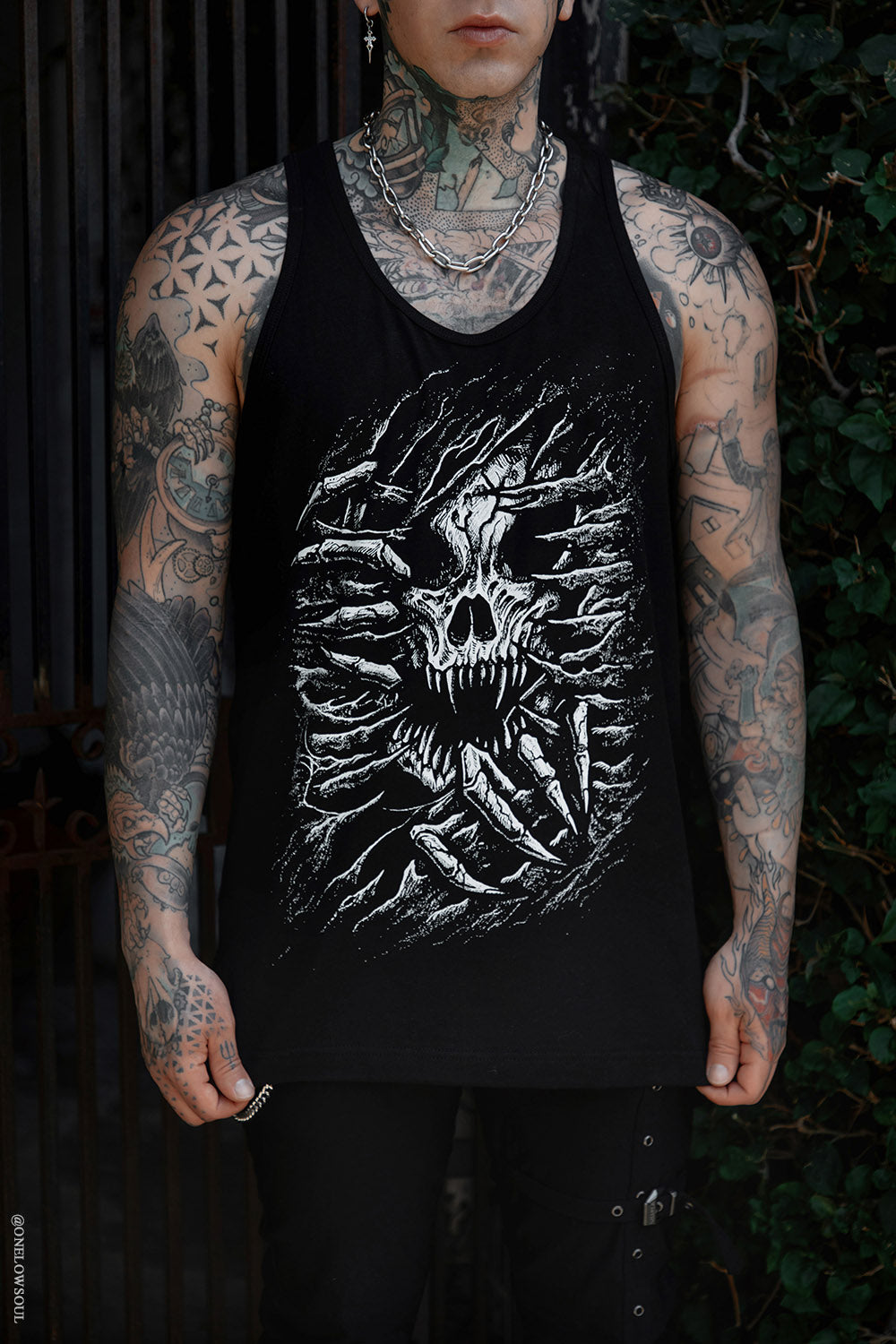 skeleton tank top