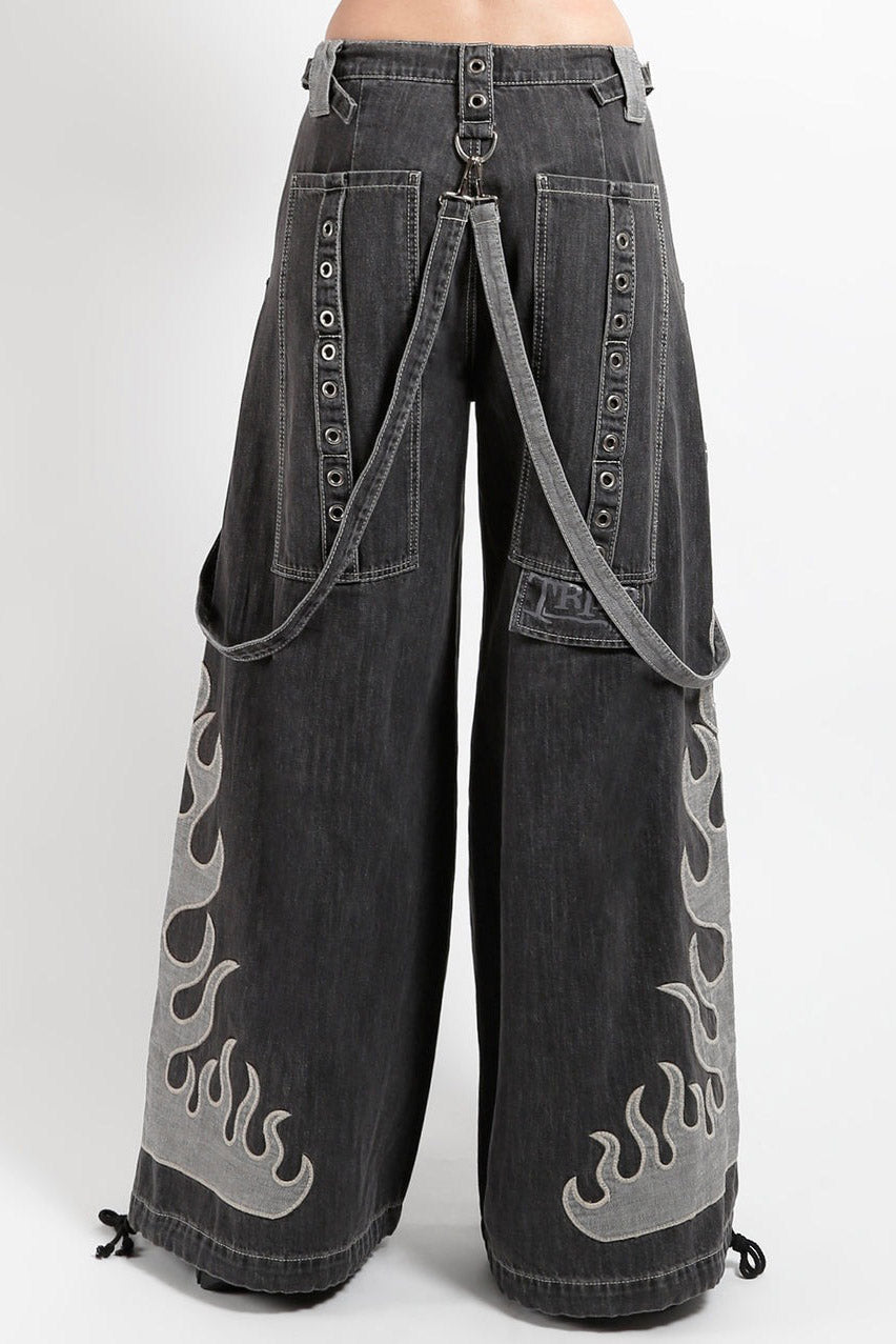 punk grey denim tripp nyc pants