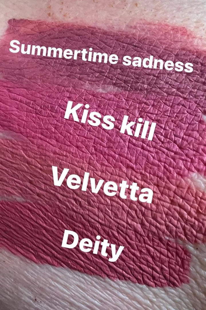 mermaid salon  pink liquid lipstick shades