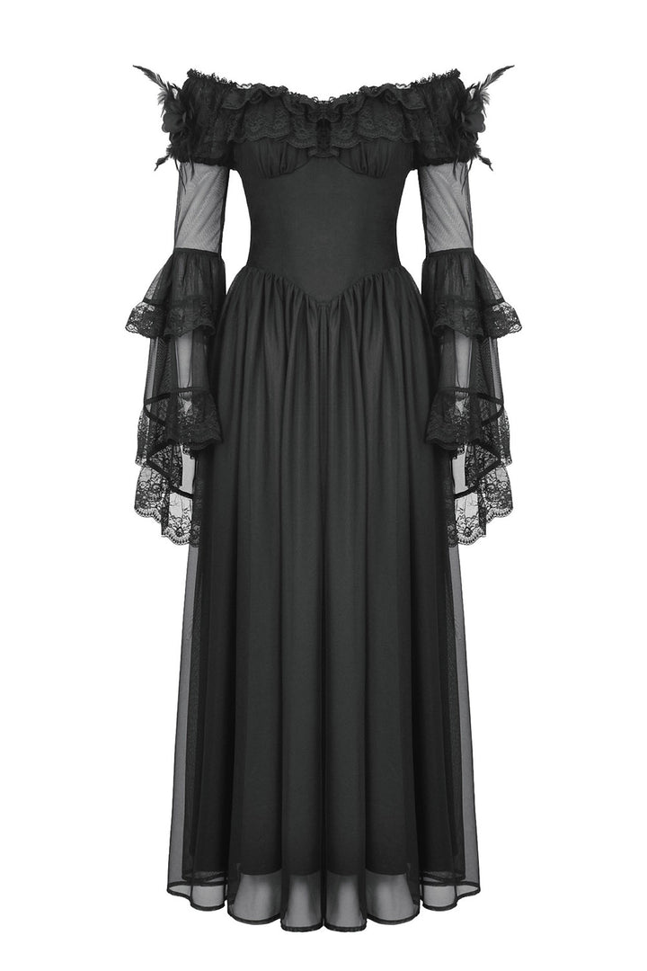 gothic lace up renaissance gown by dark in love