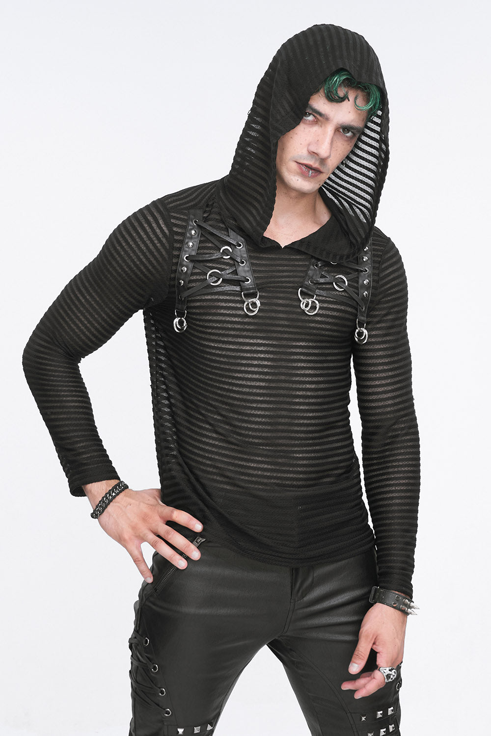 mens medieval goth shirt