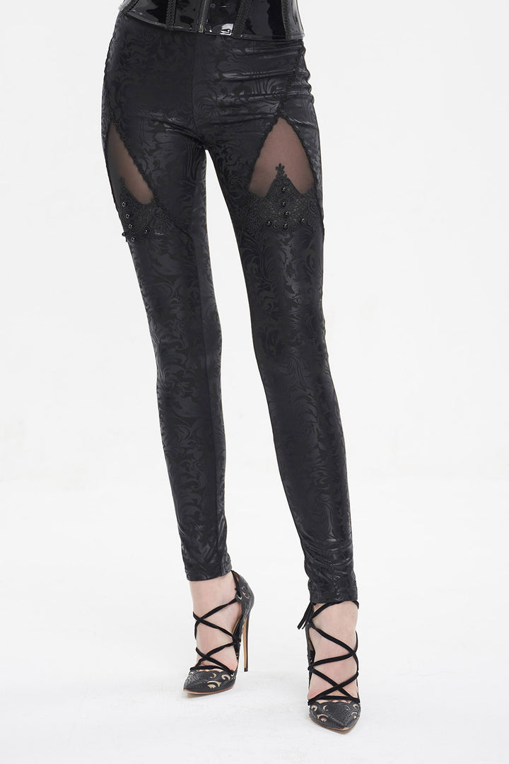 sexy cutout leggings
