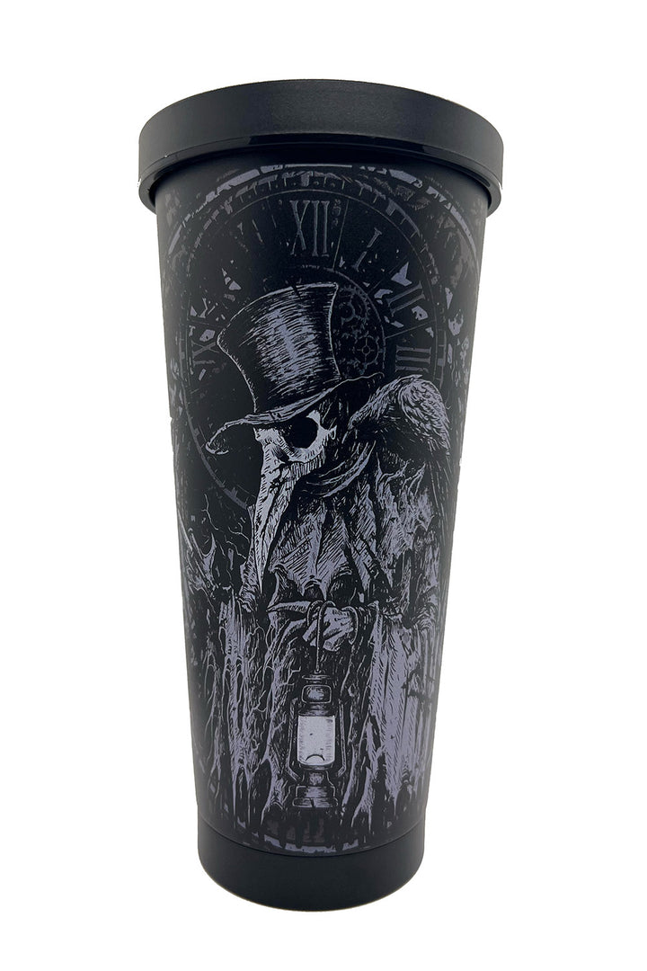 plague doctor water bottle