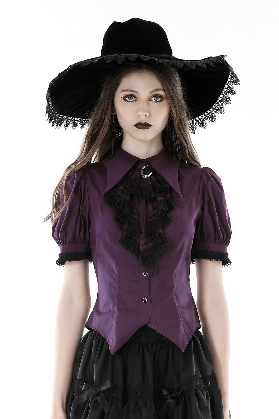 puffed sleeve blouse