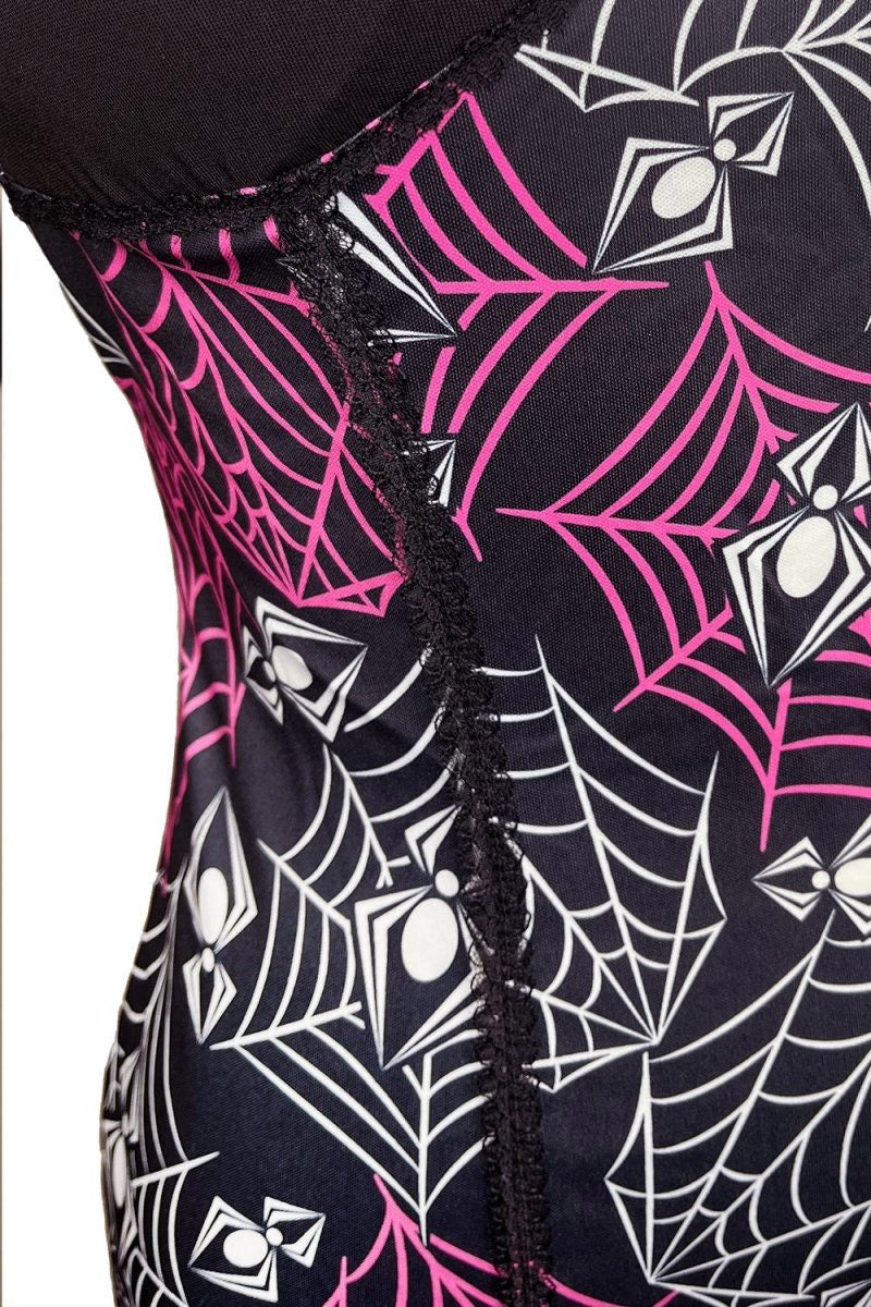 Love Webs Spiderwebs Chaos Cami Dress