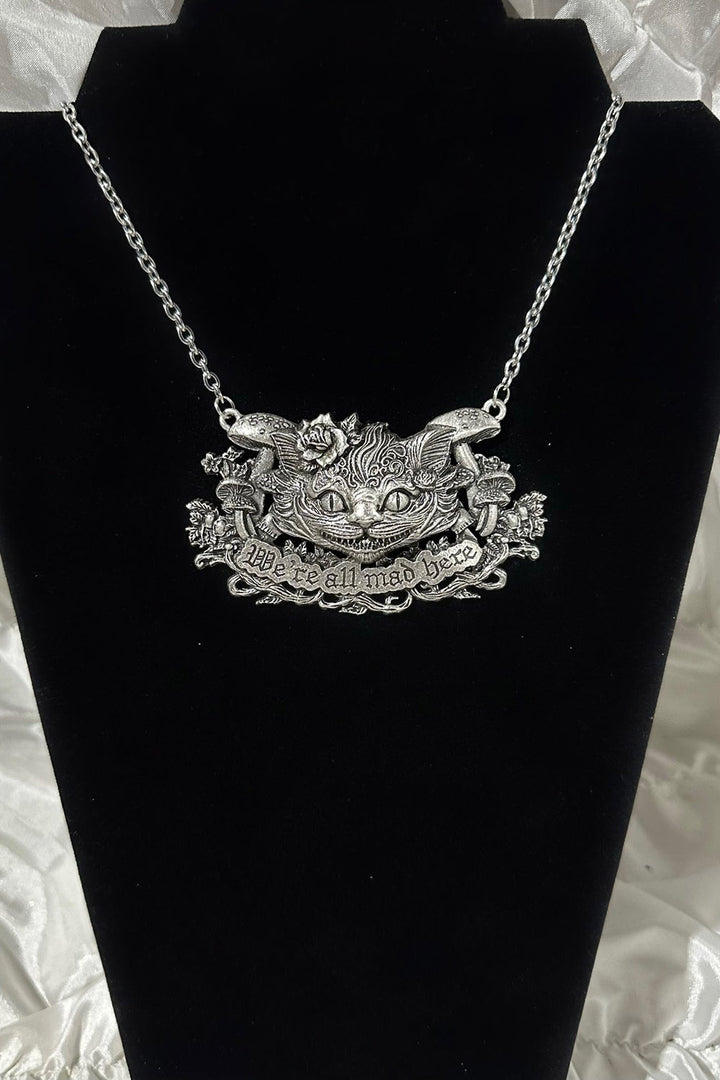 alice in wonderland gothic necklace