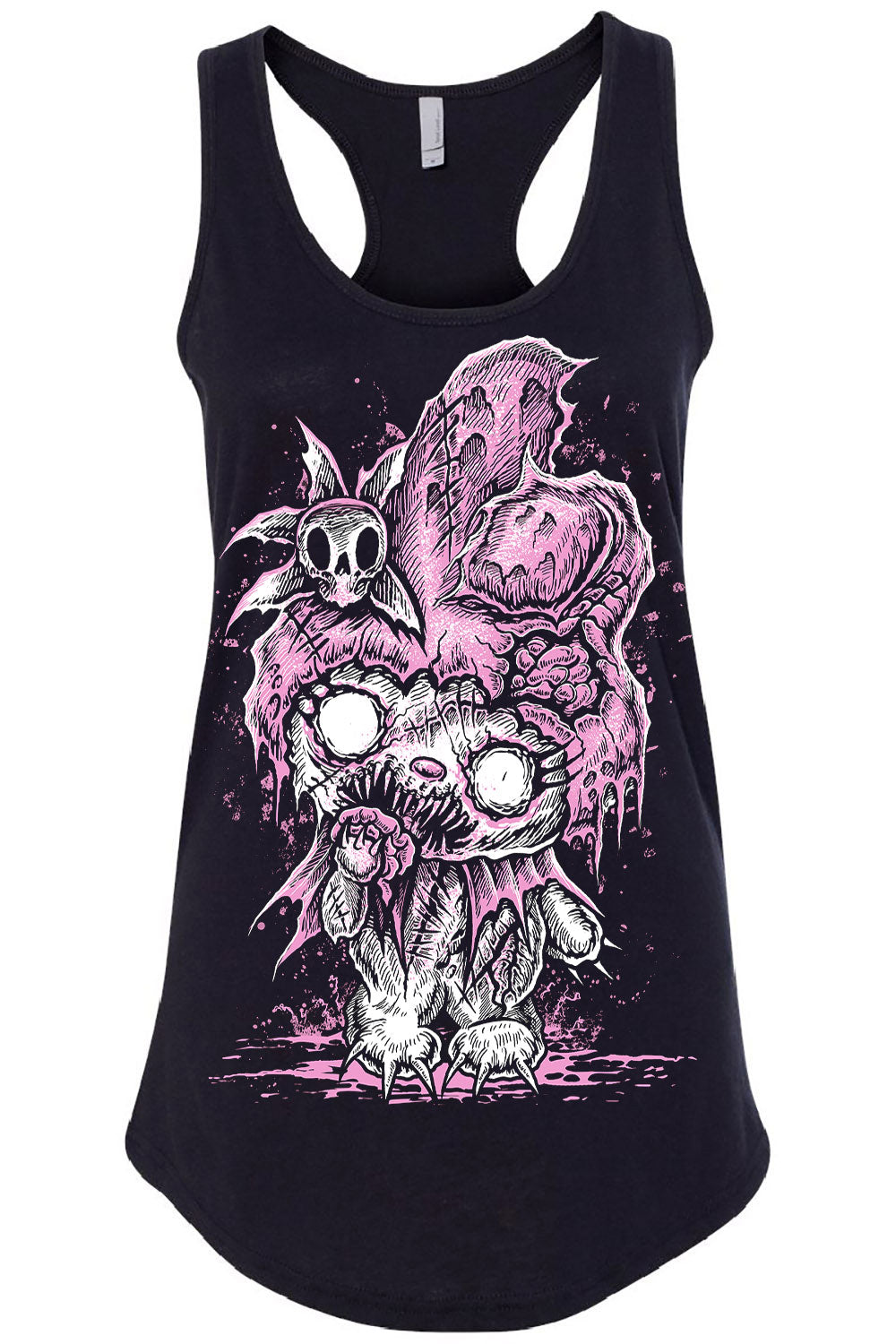 creepy cute bunny rabbit tank top