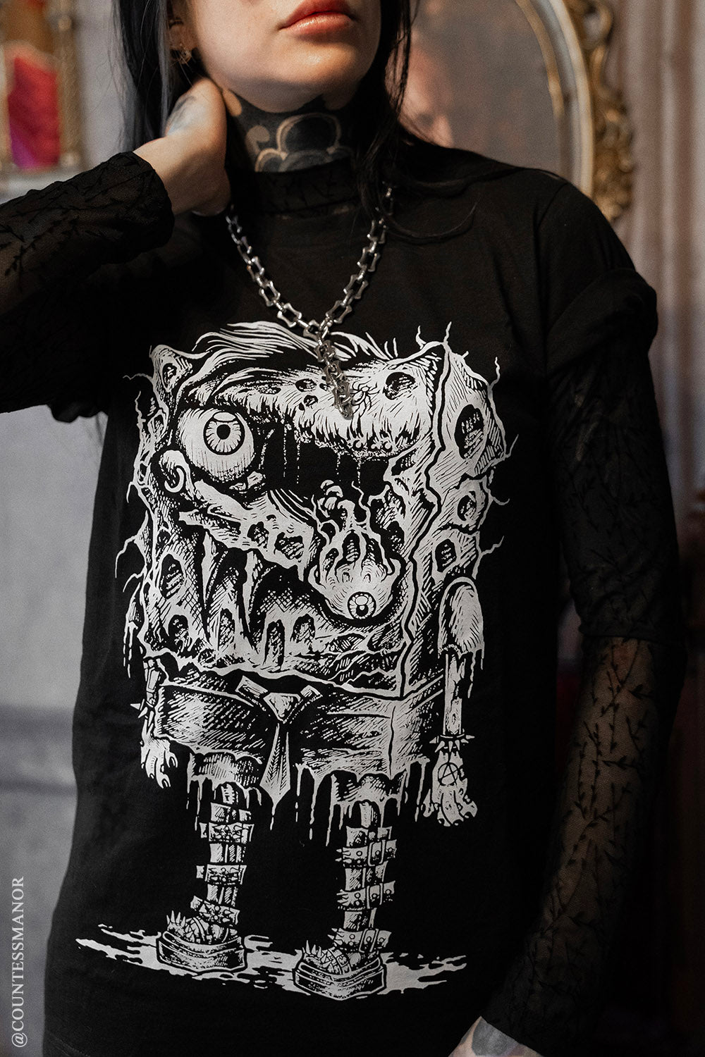 funny emo novelty short sleeve t-shirt