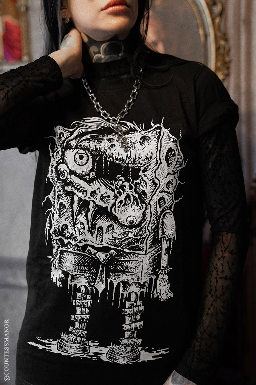 funny emo novelty short sleeve t-shirt