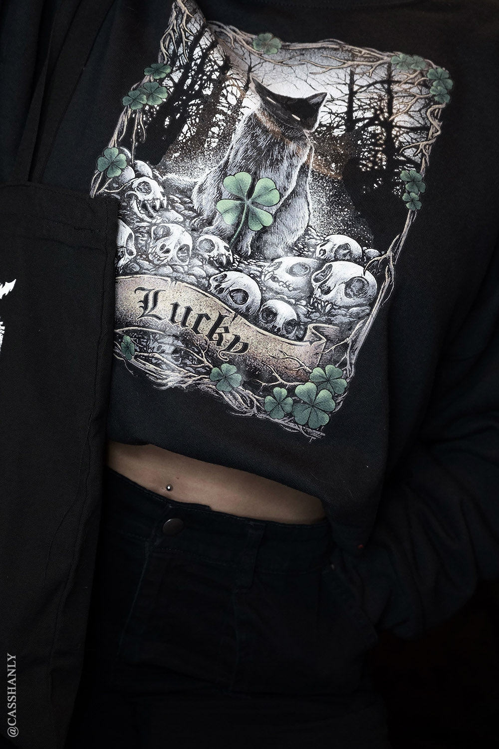 Lucky Cat Tarot Sweatshirt