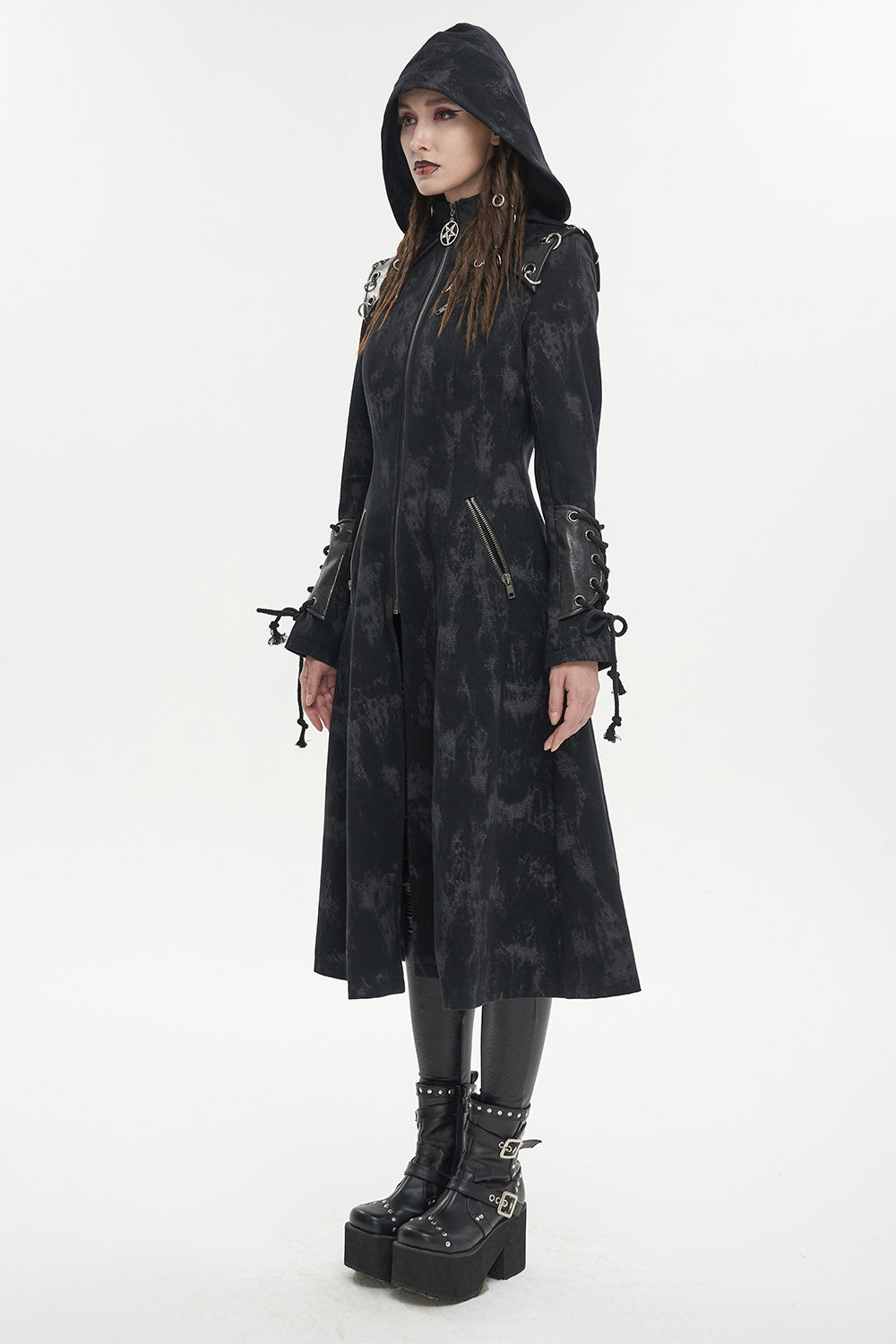 womens oversixed hood winter jacket