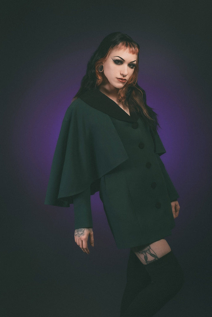 1960s goth coat