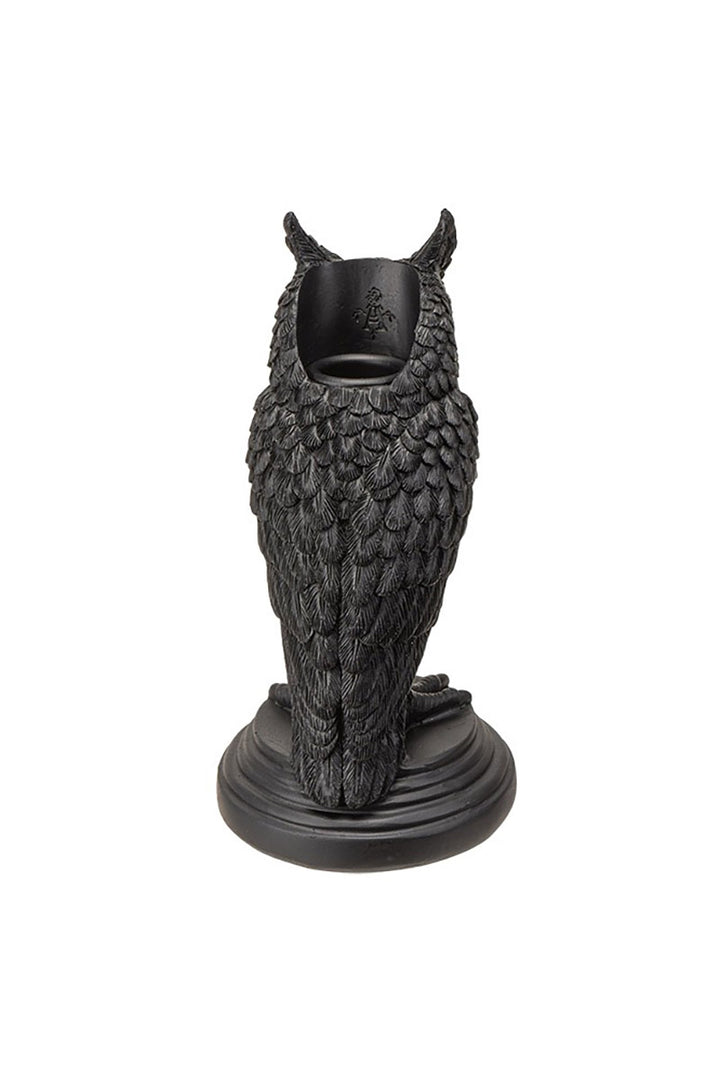 witchy taper candle holder