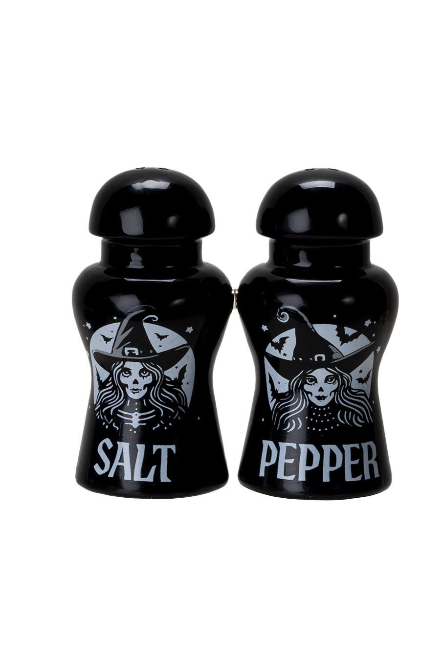 witch salt and pepper shaker set